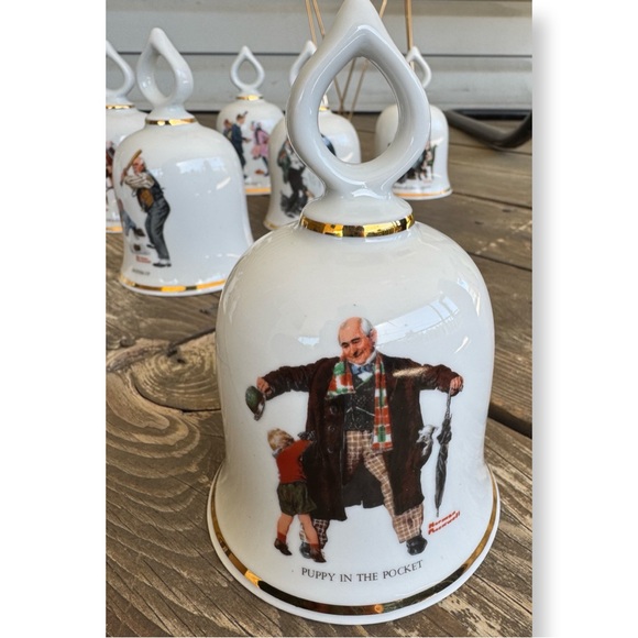 Vintage Norman Rockwell Bells - Picture 3 of 15